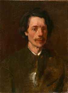 Walter Shirlaw, ca. 1873. Creator: Frank Duveneck