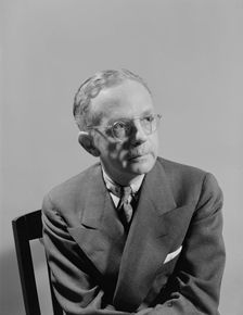 Walter White, executive secretary of the National Association...Colored People, Washington, 1942. Creator: Gordon Parks