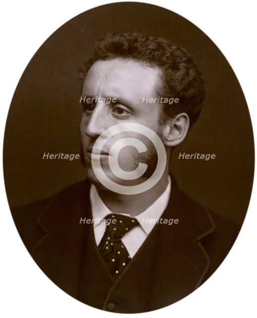 Walter William Ouless, portrait painter, 1880. Creator: Lock & Whitfield.