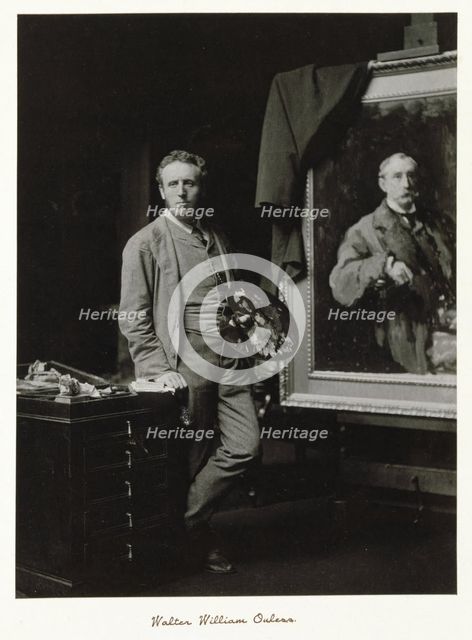 Walter William Ouless, RA, c1889-1891. Creator: Ralph W Robinson.
