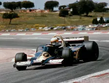Walter Wolf WR2, Jody Scheckter 1977 Spanish Grand Prix. Creator: Unknown