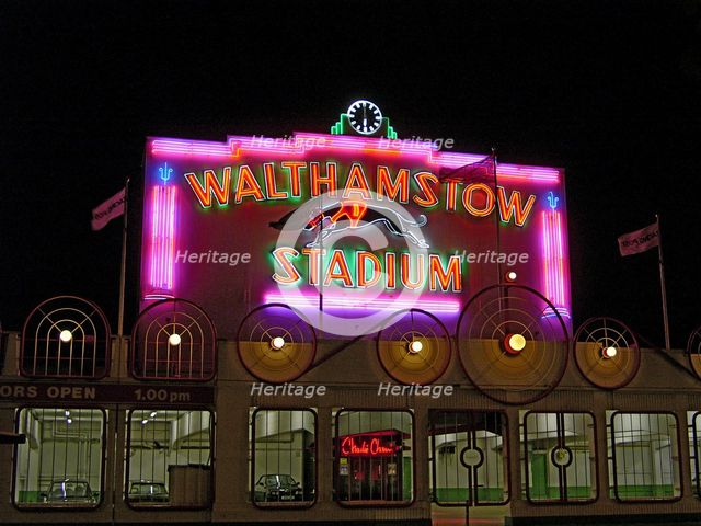 Walthamstow Stadium, Chingford Road, Walthamstow, Waltham Forest, London, 2006. Creator: Simon Inglis.