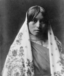 Walvia ("Medicine Root")-Taos, c1905. Creator: Edward Sheriff Curtis