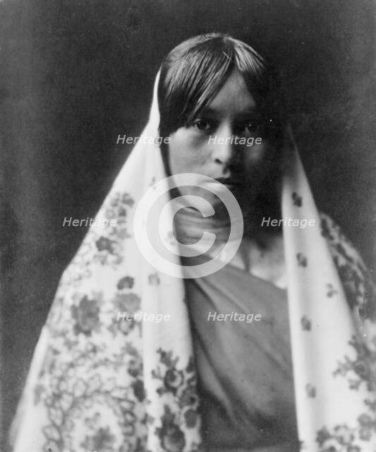 Walvia ("Medicine Root")-Taos, c1905. Creator: Edward Sheriff Curtis.