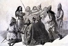 Wamba (- 688), Visigothic king (672-680), chosen as king in 672