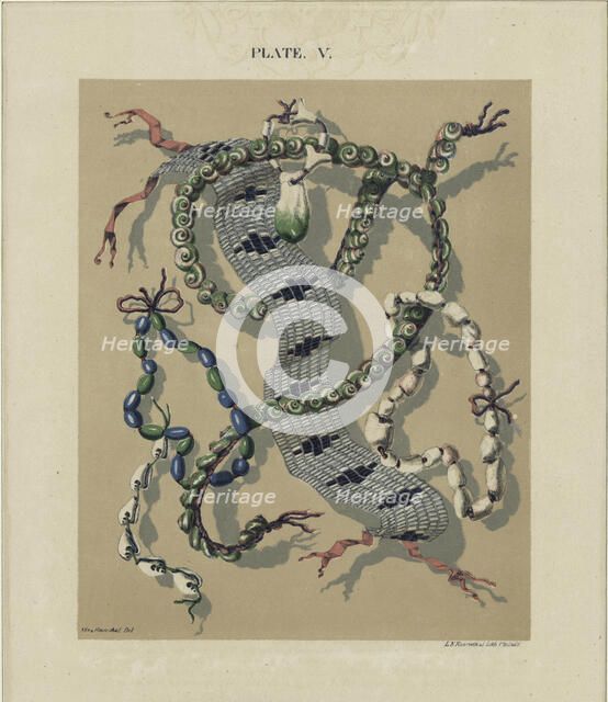 Wampum. Creator: Rosenthal, Max (1833-1918).