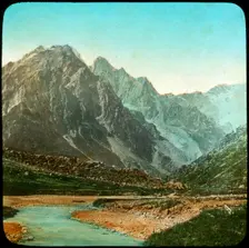 Wanga Valley, Sutlej River, India, late 19th or early 20th century