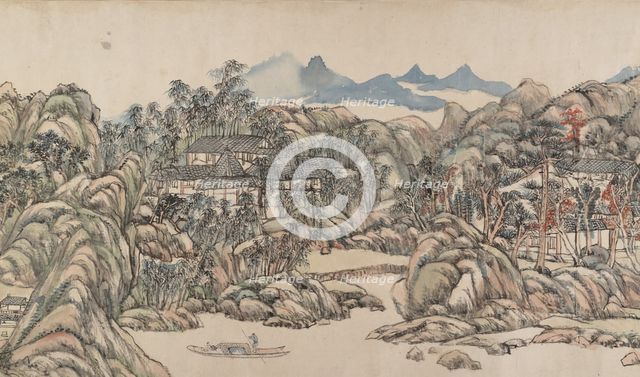 Wangchuan Villa, dated 1711. Creator: Wang Yuanqi.