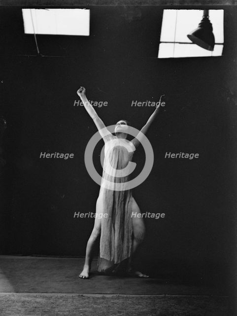 Wanger, Beatrice, Miss, 1918 or 1919. Creator: Arnold Genthe.