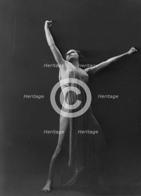 Wanger, Beatrice, Miss, 1918 or 1919. Creator: Arnold Genthe.