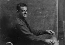 Wanger, Walter, Mr., portrait photograph, 1917. Creator: Arnold Genthe