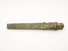 Wand with a dragon head, Zhou dynasty, possibly 475-221 BCE. Creator: Unknown