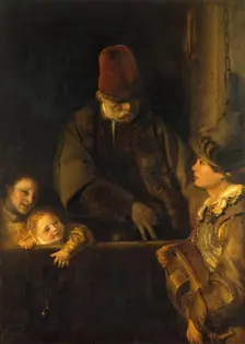Wandering Musician, 1690. Creator: Aert de Gelder