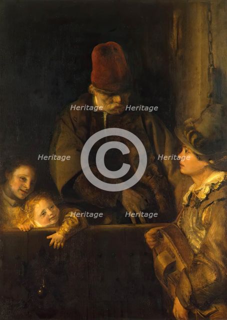 Wandering Musician, 1690. Creator: Aert de Gelder.