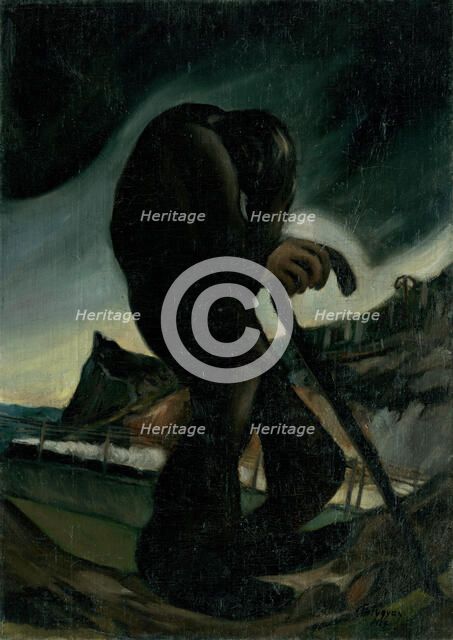 Wandering Jew (Ahasver), 1927. Creator: Palugyay; Zoltan (1898-1935).