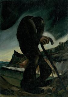 Wandering Jew (Ahasver), 1927. Creator: Palugyay; Zoltan (1898-1935)