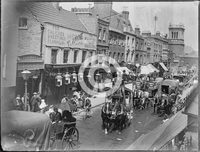Wandsworth High Street, Wandsworth, Wandsworth, Greater London Authority, 1890-1910 Creator: William O Field.