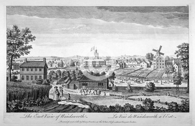 Wandsworth, London, c1750. Artist: Anon