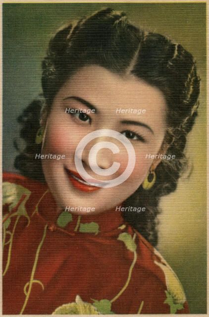 Wang Hsi Chun, Chinese actress, 20th century. Artist: Unknown