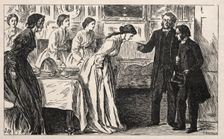 Wanted a Curate. Rather an Ordeal for the Reverend M. Green, 1865. Creator: George Louis Palmella Busson Du Maurier (British, 1834-1896)