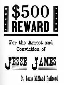 Wanted poster, c1868-1882 (1954)