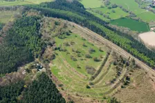 Wapley Hill multivallate hillfort, Herefordshire, 2016. Creator: Damian Grady