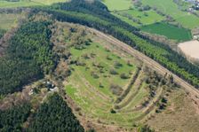 Wapley Hill multivallate hillfort, Herefordshire, 2016. Creator: Damian Grady