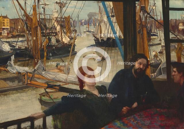 Wapping, 1860-1864. Creator: James Abbott McNeill Whistler.