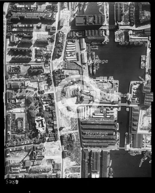 Wapping, London, 26 August 1945. Artist: RAF photographer.