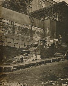 Wapping Old Stairs, Where the Watermen Plied c1935. Creator: Unknown