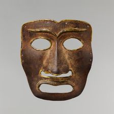 War Mask, Mongolian or Tibetan, 12th-14th century. Creator: Unknown