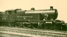 War Memorial Locomotive, "Remembrance," Brighton Section, Southern Railway 1930. Creator: O.J Morris