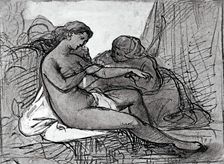 War of Africa 1860, Battle of Tetuan, action where the corporal of Hussars snatches the banner of…