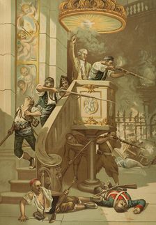 War of Independence, (1808-1814): Second Siege of Saragossa, (20 Dec 1808 to 21 Feb 1809), 1892. Creator: Unknown