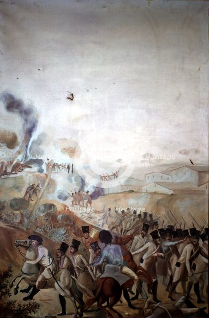 War of Independence, second fight and victory of the Bruc, June 14, 1808.