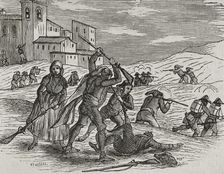 War of Roussillon, also called War of the Pyrenees or War of the Convention, (1793-1795), 1851. Creator: Unknown