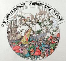 War of the Succession of Landshut, Siege of Kufstein, 1505, (1882). Creator: Unknown