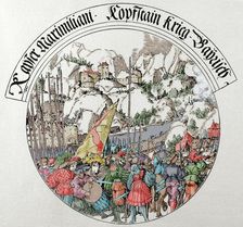 War of the Succession of Landshut, Siege of Kufstein, 1505, (1882). Creator: Unknown