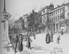 War Office, Pall Mall c1890. Artist: Herbert Railton