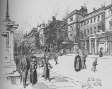 War Office, Pall Mall c1890. Artist: Herbert Railton