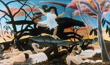 War, or the Ride of Discord 1894. Artist: Henri Rousseau