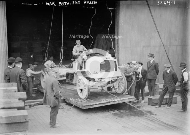 War Auto for Russia, between c1914 and c1915. Creator: Bain News Service.