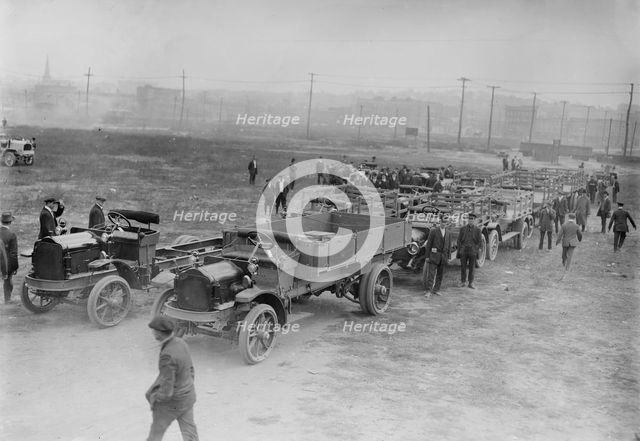 War Autos for Russia, between c1914 and c1915. Creator: Bain News Service.