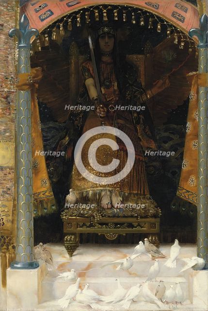 War And Peace , 1886. Creator: Rochegrosse, Georges Antoine (1859-1938).