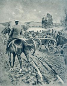 War Behind the Curtain of the Hills 1916. Creator: Unknown