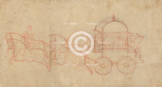 War Chariot, mid-19th century. Creator: Unknown.