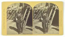 War Chief of the Zuni Indians, 1873. Creator: Tim O'Sullivan