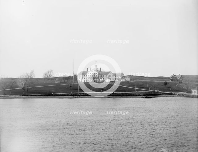War College, Coasters Harbor, Newport, between 1890 and 1901. Creator: Unknown.