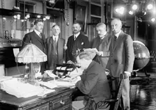 War Council, 1917. Creator: Harris & Ewing