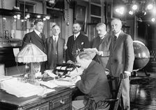 War Council, 1917. Creator: Harris & Ewing